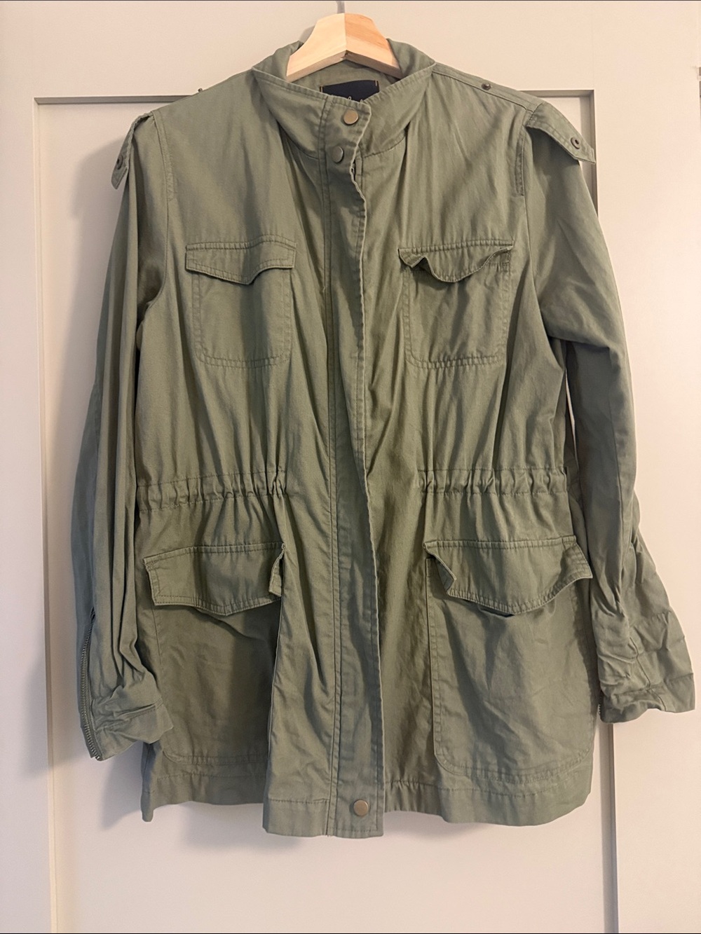 Jack by BB Dakota Olive Utility Jacket